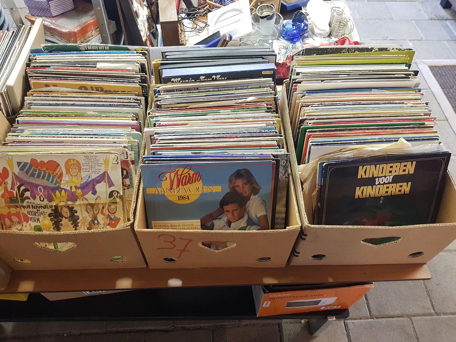 LP's, platen, vinyl tweedehands